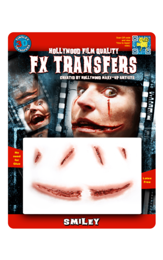 Deluxe 3D Tinsley Transfer Temporary Wound Smiler