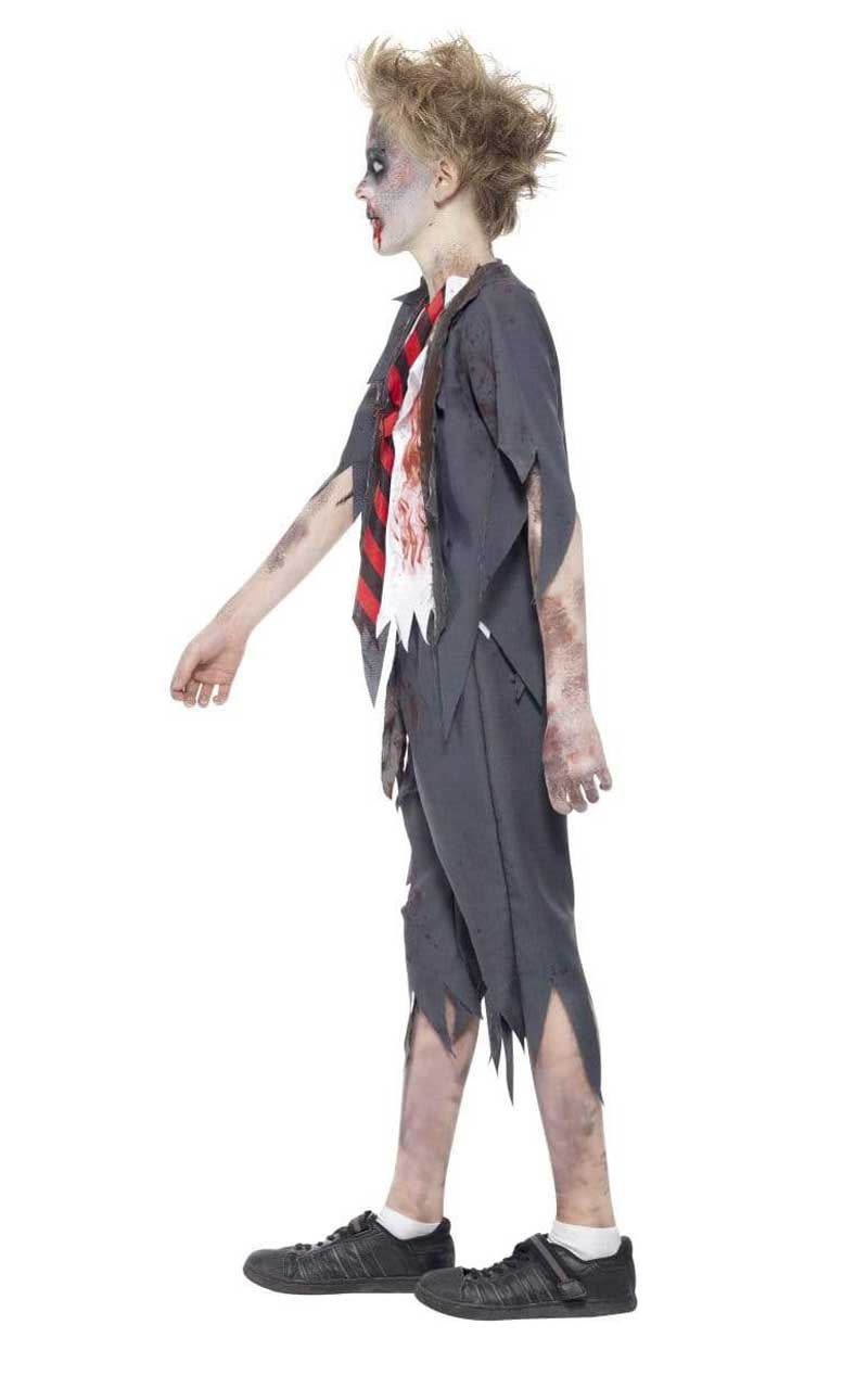 Zombie School Boy Child Costume