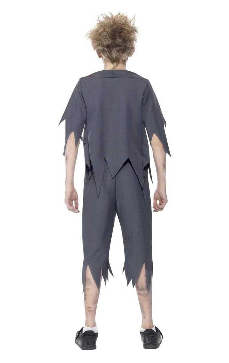 Zombie School Boy Child Costume