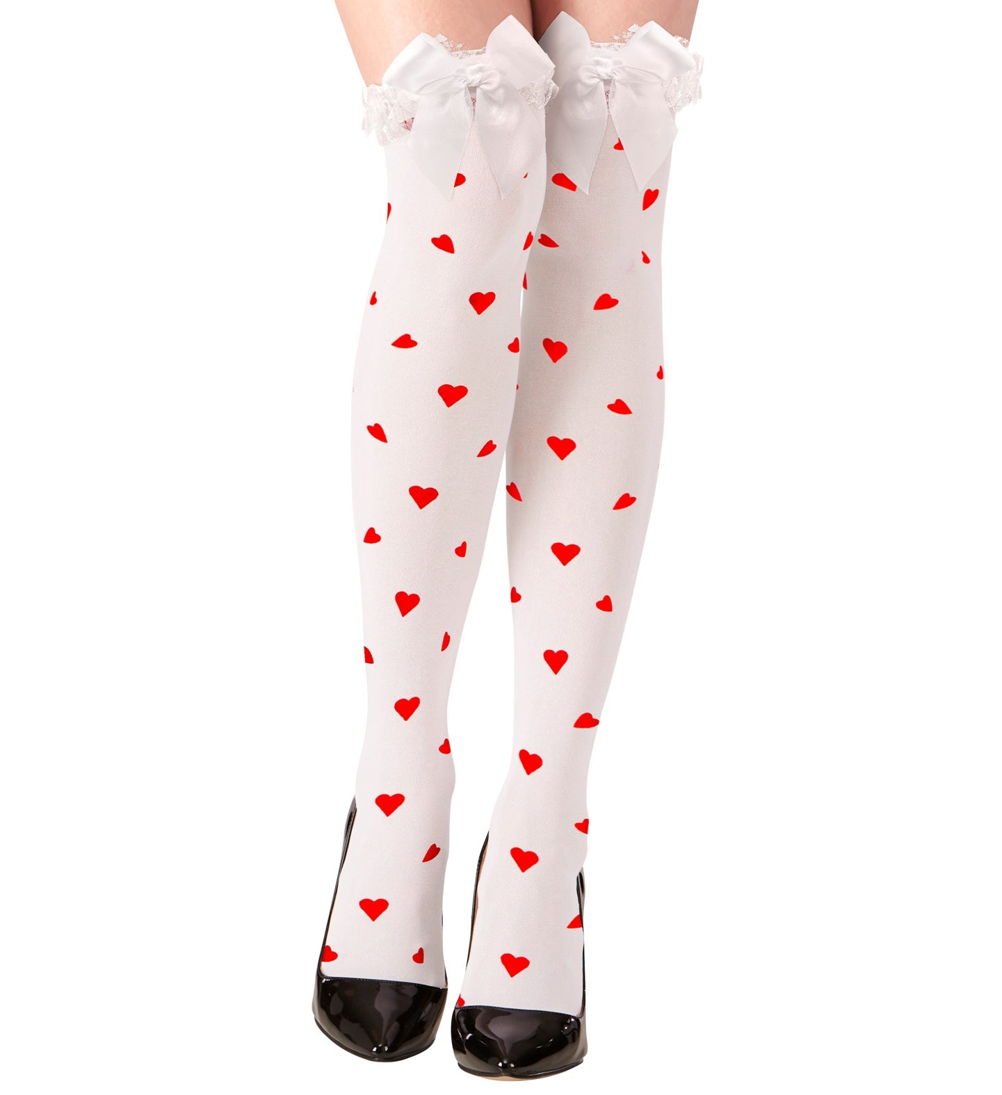 Heart Hold Up Stockings