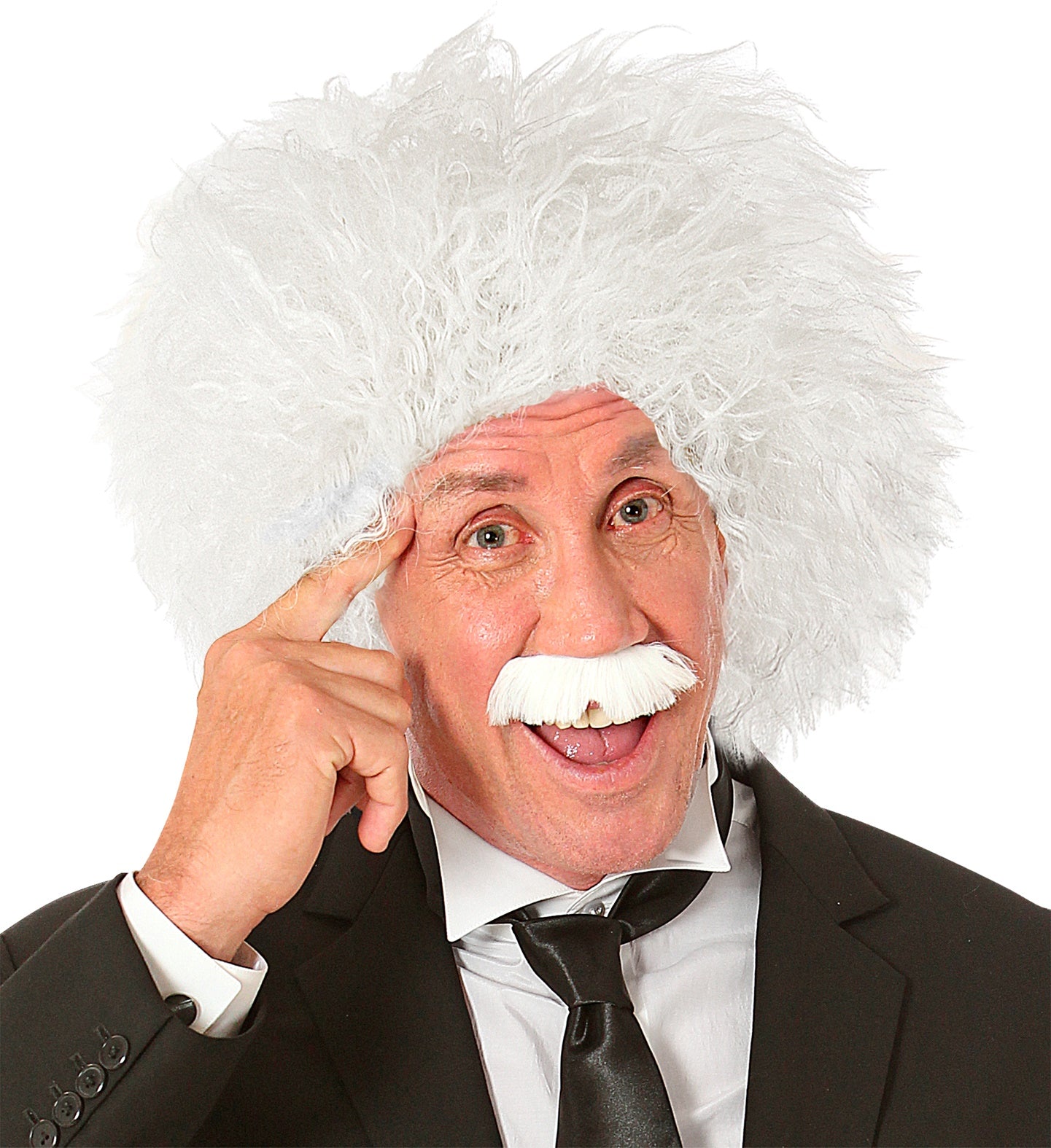 Einstein Wig and Moustache
