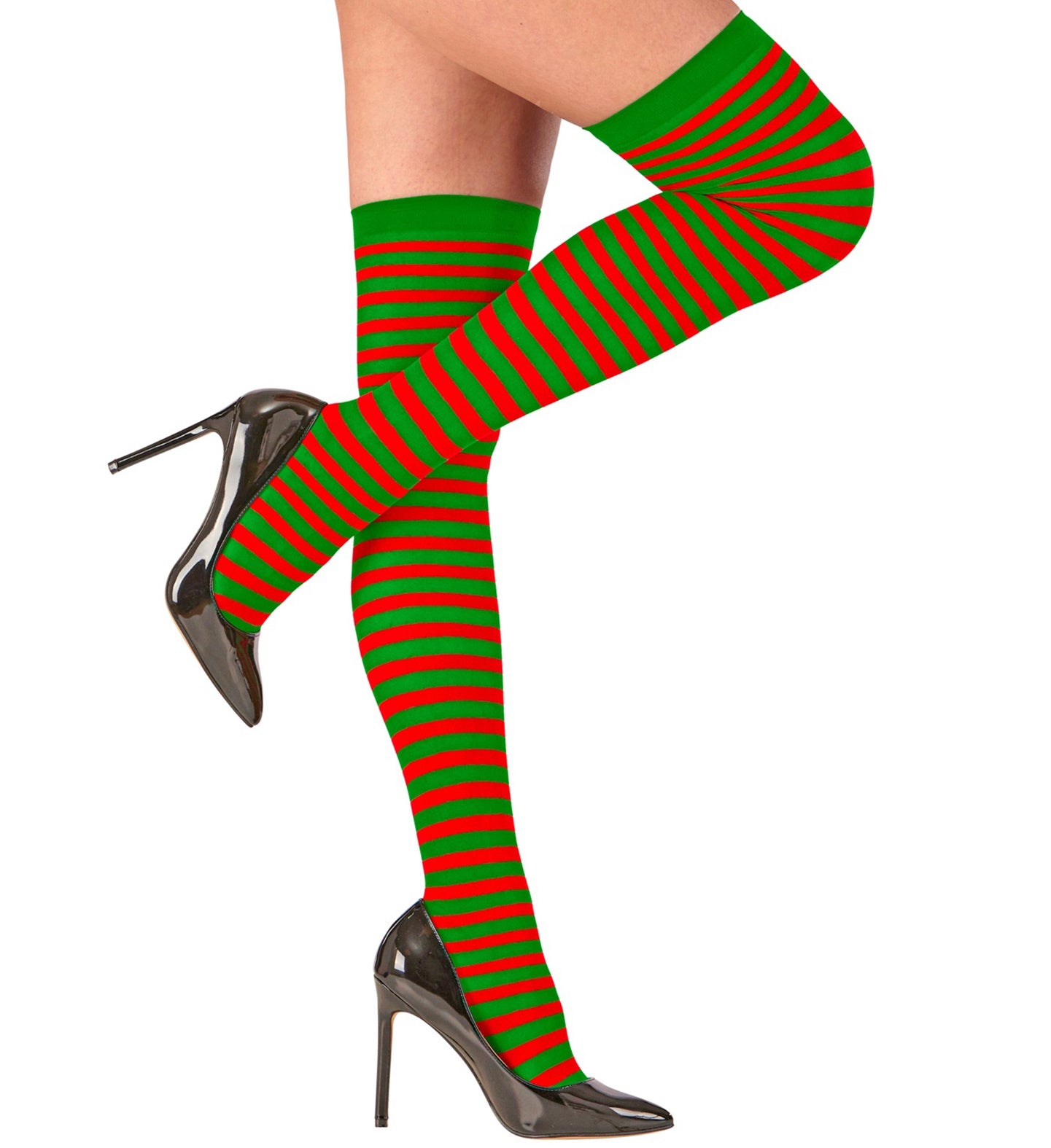 Striped Hold up Stockings
