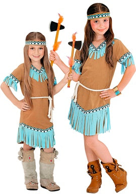 Indian Girl Blue Child Costume