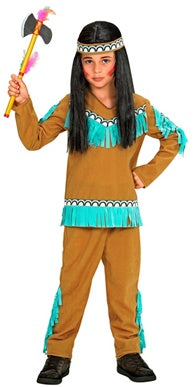Indian Boy Blue Child Costume