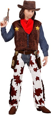 Cowprint Cowboy Child Costume