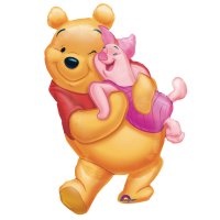 Disney Winnie and Piglet Supershape Foil Balloon