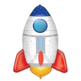 Blast Rocket Supershape Foil Balloon