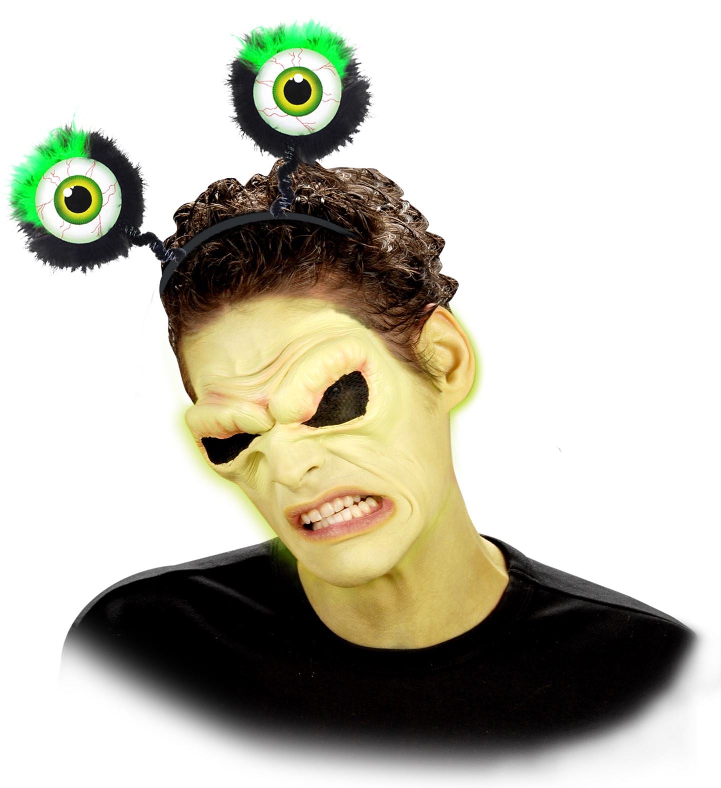 Feather Eyeball Headband