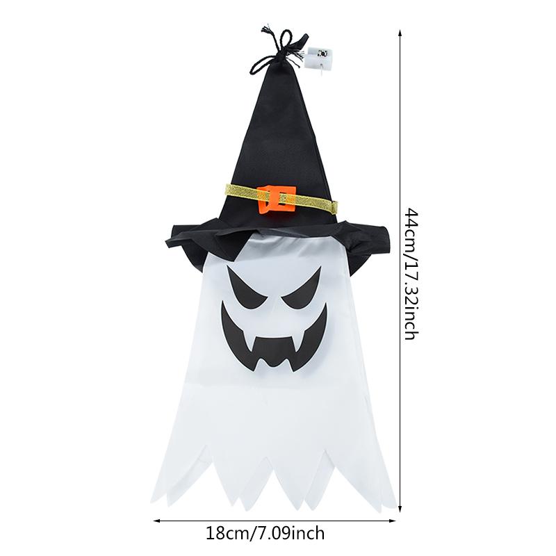 Light Up LED Ghost Hanging Decoration