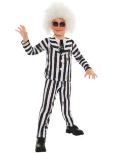 Official Beetlejuice Child Costume With Wig