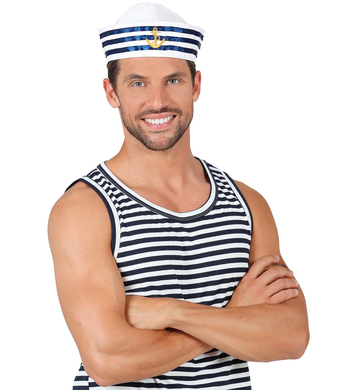 Sailor Doughboy Hat Striped