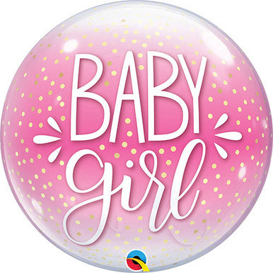 Baby Girl/ Boy Bubble Foil Balloon