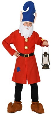 Gnome/ Dwarf Red Child Costume