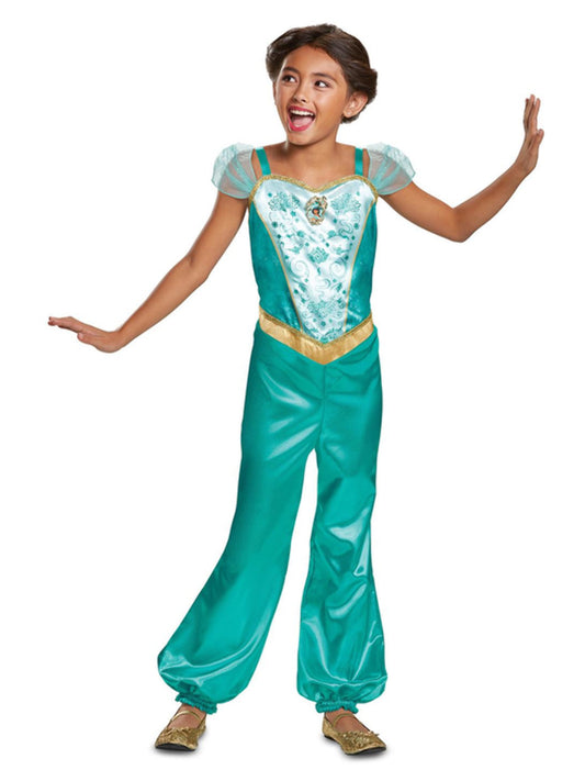 Official Deluxe Disney Jasmine Child Costume