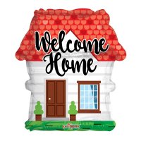 Welcome Home House Jr Shape 18" Foil Balloon