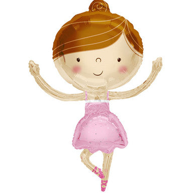 Ballerina Supershape Foil Balloon