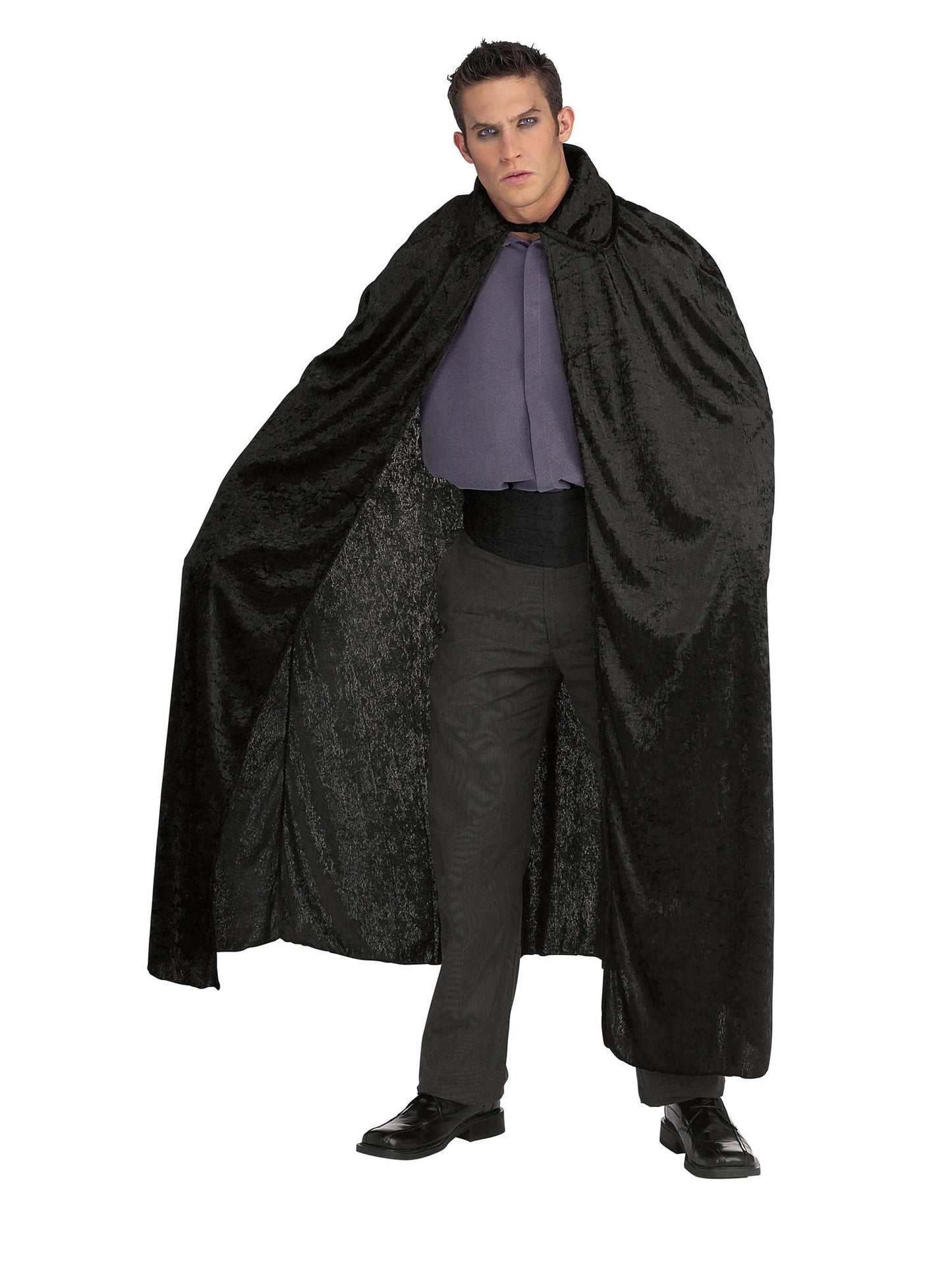 Adult Velvet Cape Black