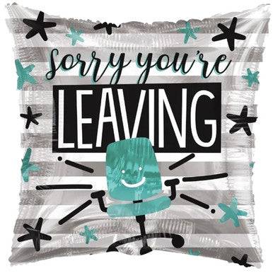 Sorry Your're Leaving Office 18" Foil Balloon