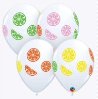 Fruit 11" Latex Balloons 50 Pack (also available in singles)
