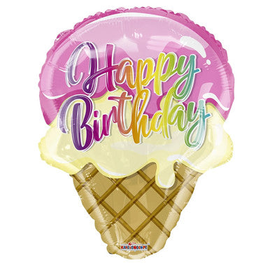 Ice-cream JR Shape Foil Balloon