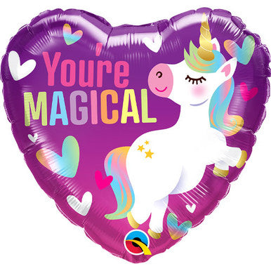 Unicorn Your Magicial Heart 18" Foil Balloon