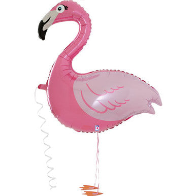 Flamingo 39" Walkies Supershape Foil Balloon