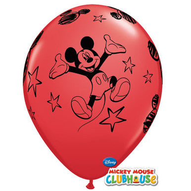 Disney Mickey Mouse Latex Balloons 6 Pack