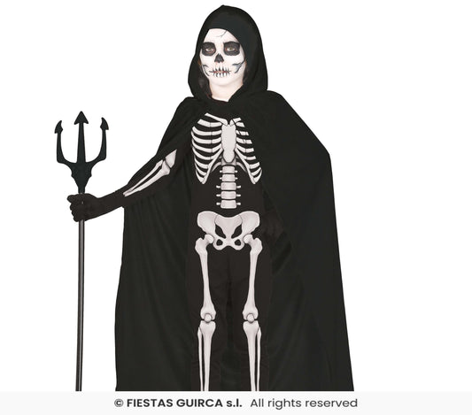 🌟New🌟 Child Hooded Cape Black Velvet