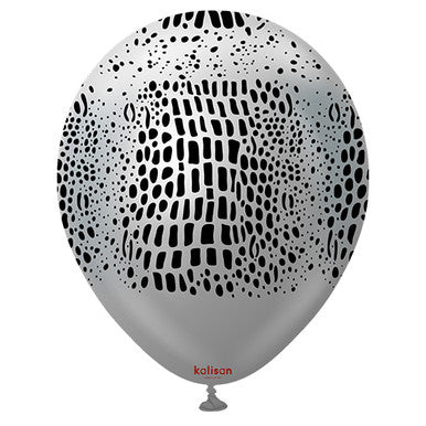 Dinosaur/ Snake Scales Latex Balloons - 25 Pack (Available in Singles
