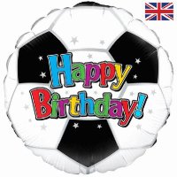 Happy Birthday Football 18" Foil Balloon