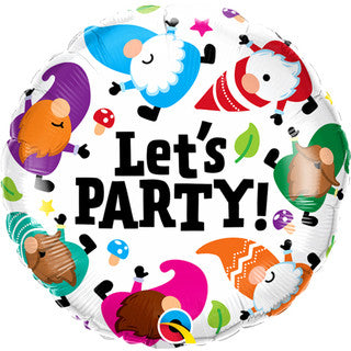 Let's Party 18" Foil Balloon