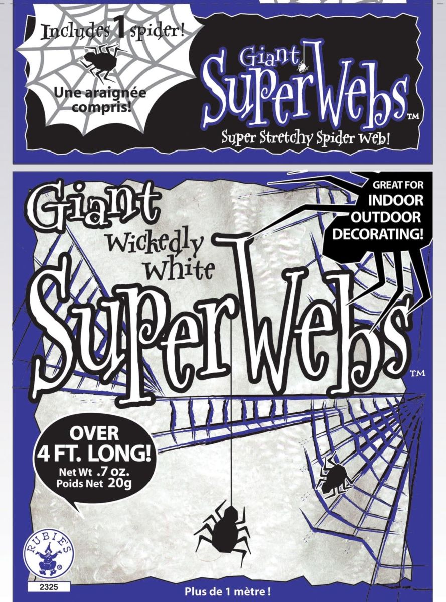 White Spider Webbing 50g