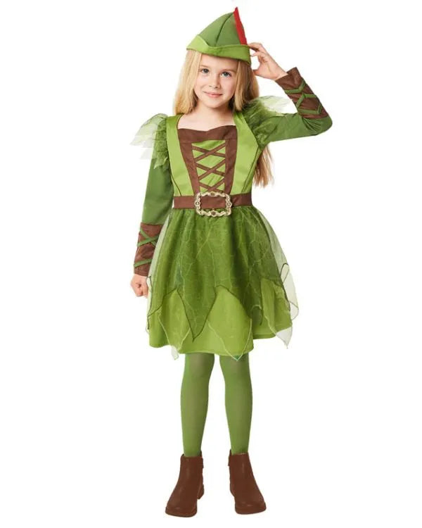 Miss Robin Hood/ Peter Pan Child Costume
