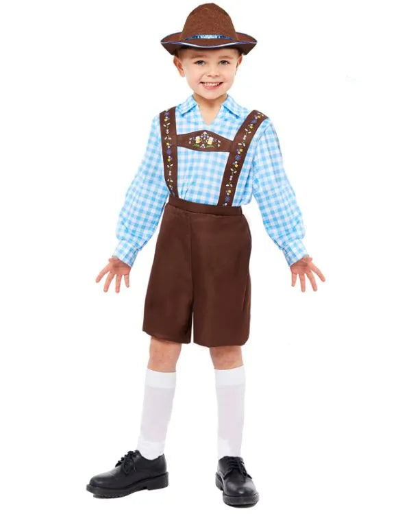 Hansel Bavarian Boy Child Costume