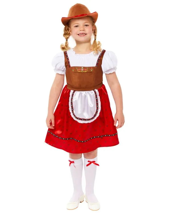 Heidi Bavarian Girl Child Costume