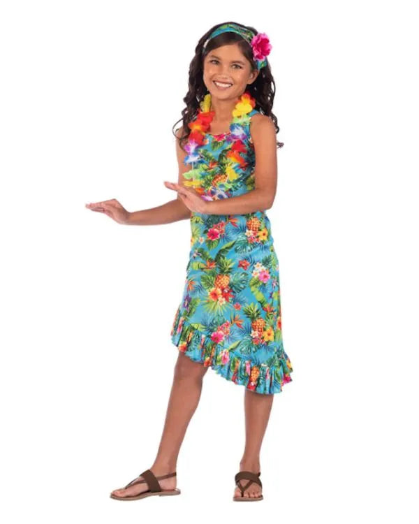 Hawaiian Girl Child Costume