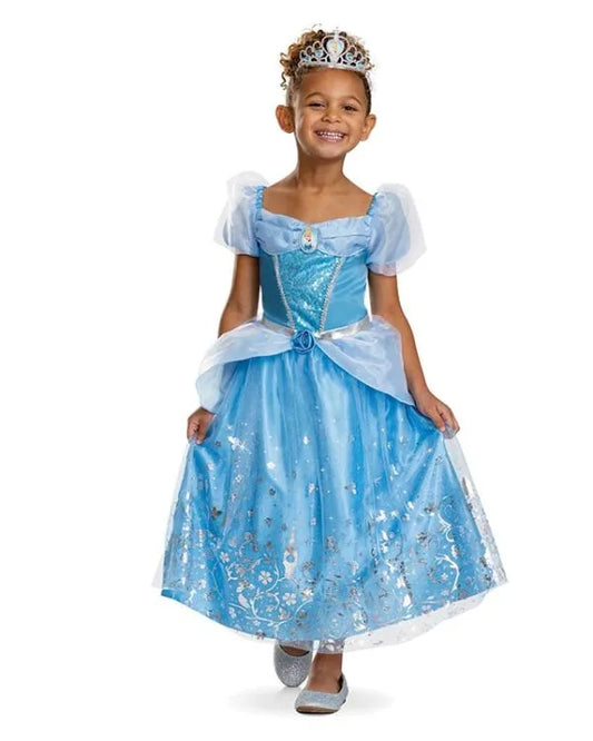 Official Deluxe Disney Cinderella Child Costume