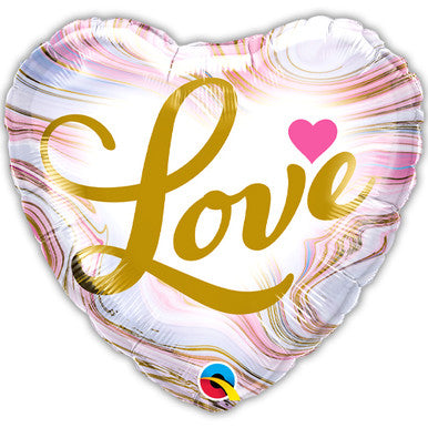 Love Marble 18" Foil Balloon