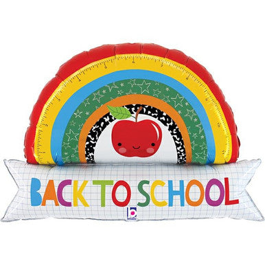 Back to School Supershape Foil Balloon