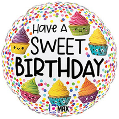 Have a Sweet Birthday 18" Foil Balloon