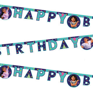 Happy Birthday Encanto Letter Banner