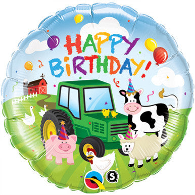 Barnyard Pals Happy Birthday 18" Foil Balloon