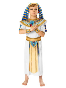 Blue Pharaoh Boy Child Costume