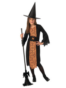 🌟New🌟 Orange Witch Child Costume