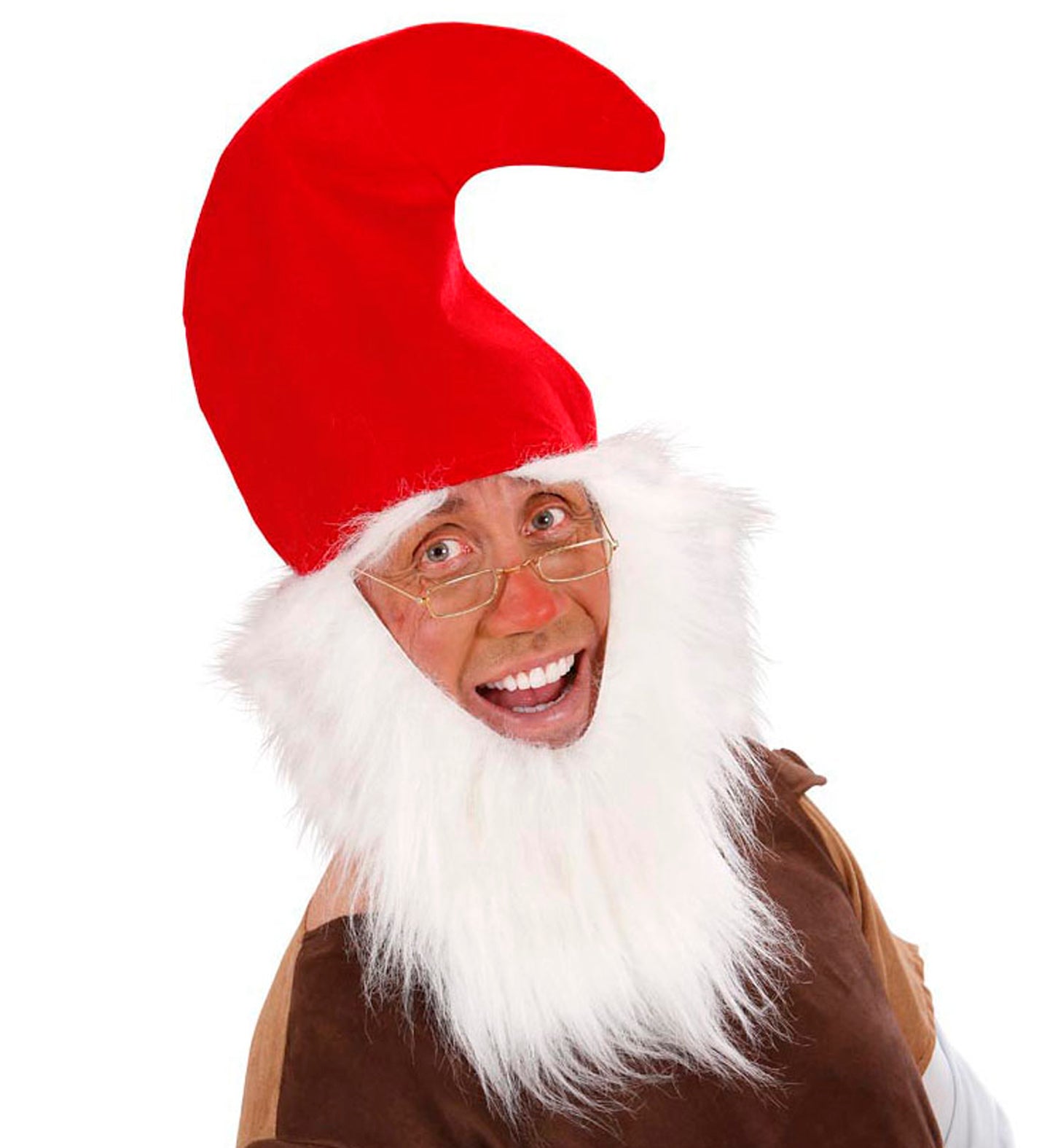 Gnome Hat, Beard and Eyebrows Set