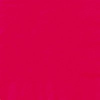 Red Lunch Napkins - 20pkt
