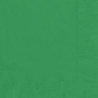 Emerald Dark Green Lunch Napkins - 20pkt
