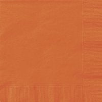 Orange Lunch Napkins - 20pkt