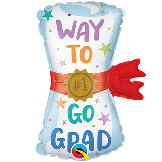 Graduation Degree Supershape Foil Balloon