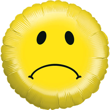 Sad Emoji 18" Foil Balloon